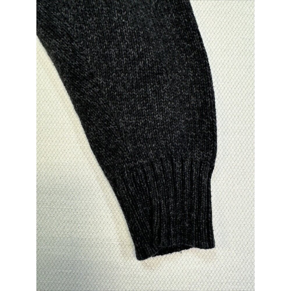 Method Mens Preppy Neck Wrap Pullover Sweater XXL Charcoal Gray - Picture 5 of 13
